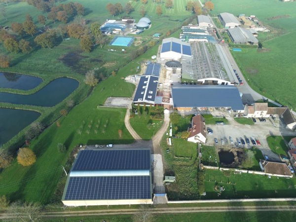Installation photovoltaïque Eagle Solar à Favières