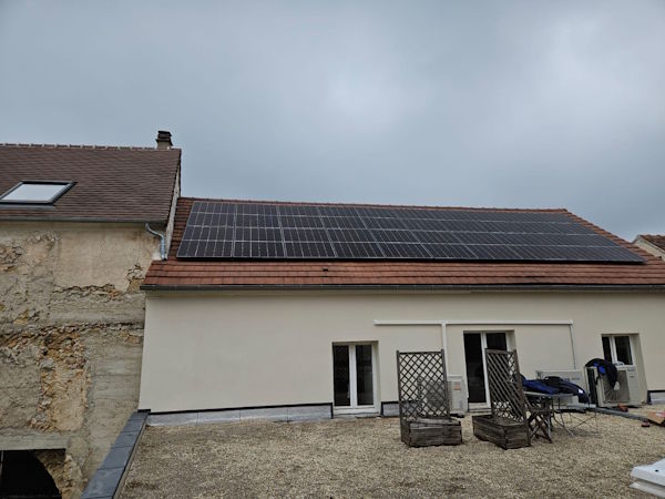 Installation photovoltaïque Eagle Solar à Saâcy-sur-Marne